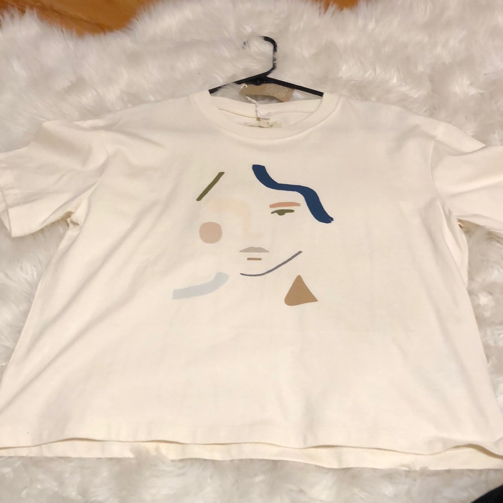 Madewell in Residence x Kit Agar Easy Crop Tee